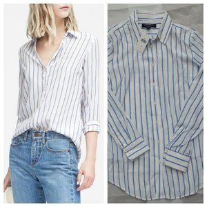 Striped Button Down (Banana Republic)